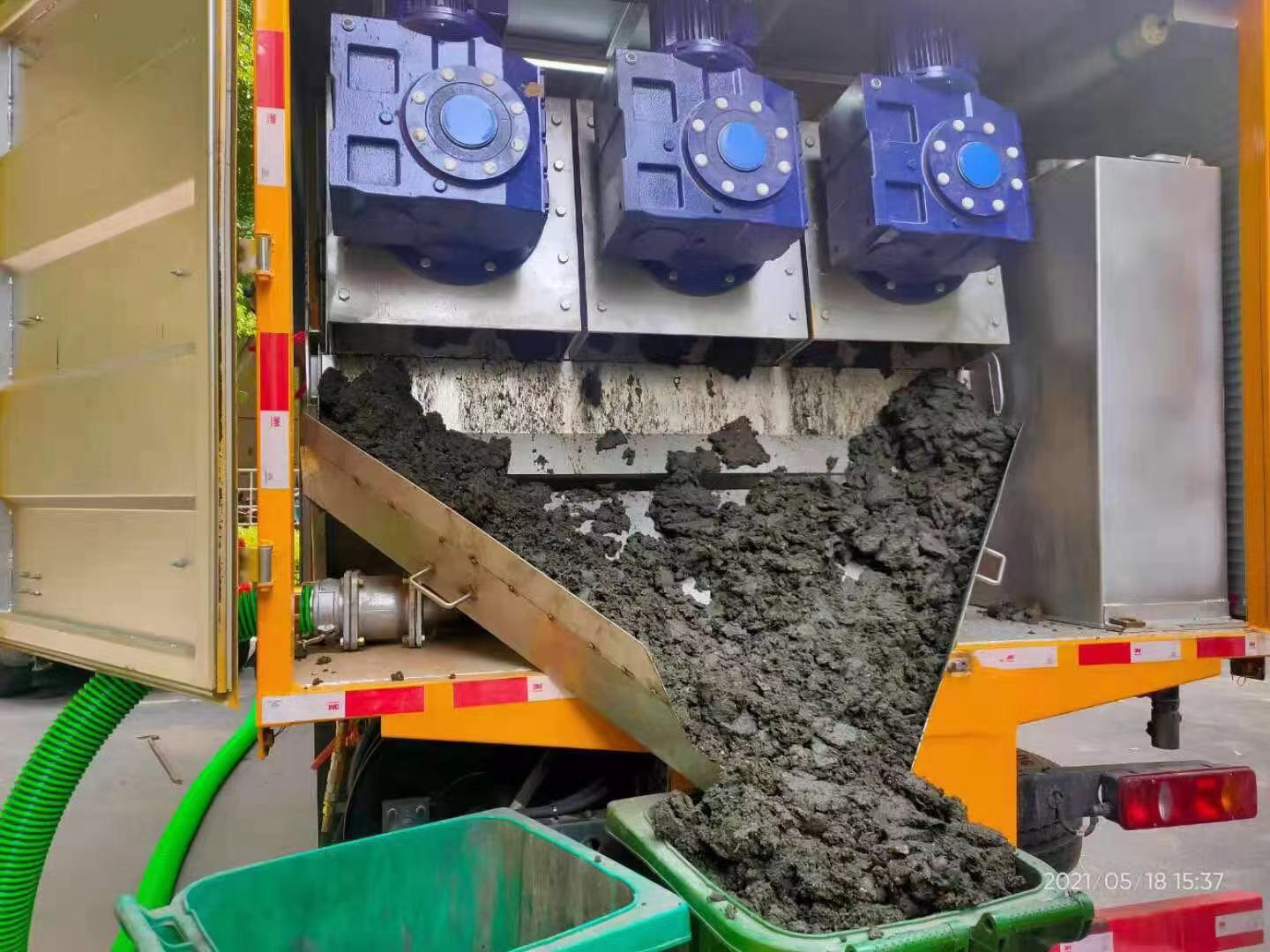 滨海化粪池清掏城市维护站-泥浆净化干湿分离处理